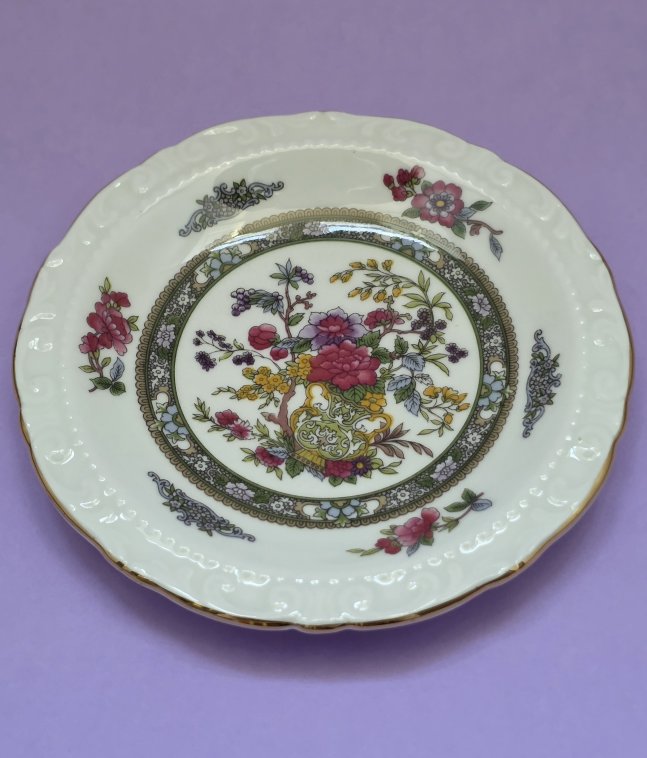 Paragon Tree of Kashmir Fine Bone China Dessert Plate – c.1960