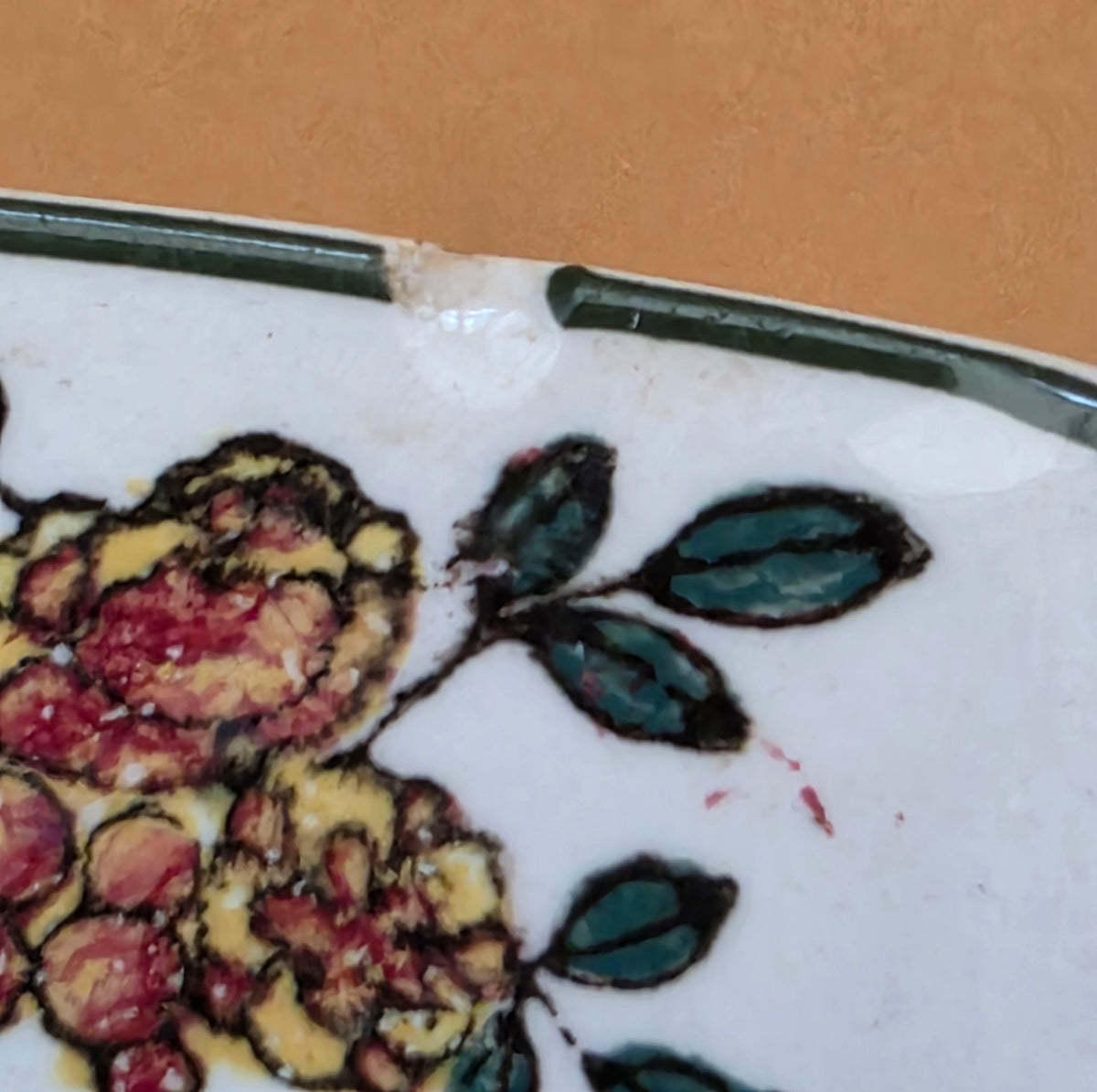 Vintage Royal Doulton Floral Wall Plate, 21.5 cm | c. 1925