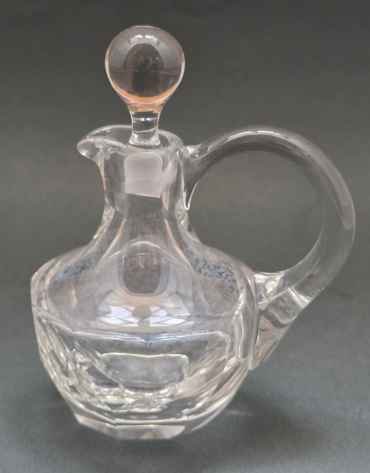 Antique Dutch Crystal Cruet with Stopper | c. 1900