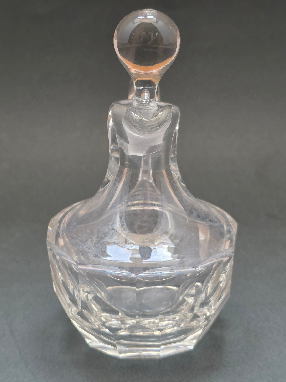 Antique Dutch Crystal Cruet with Stopper | c. 1900