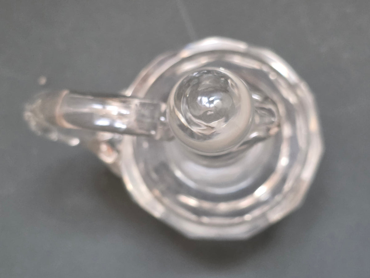 Antique Dutch Crystal Cruet with Stopper | c. 1900