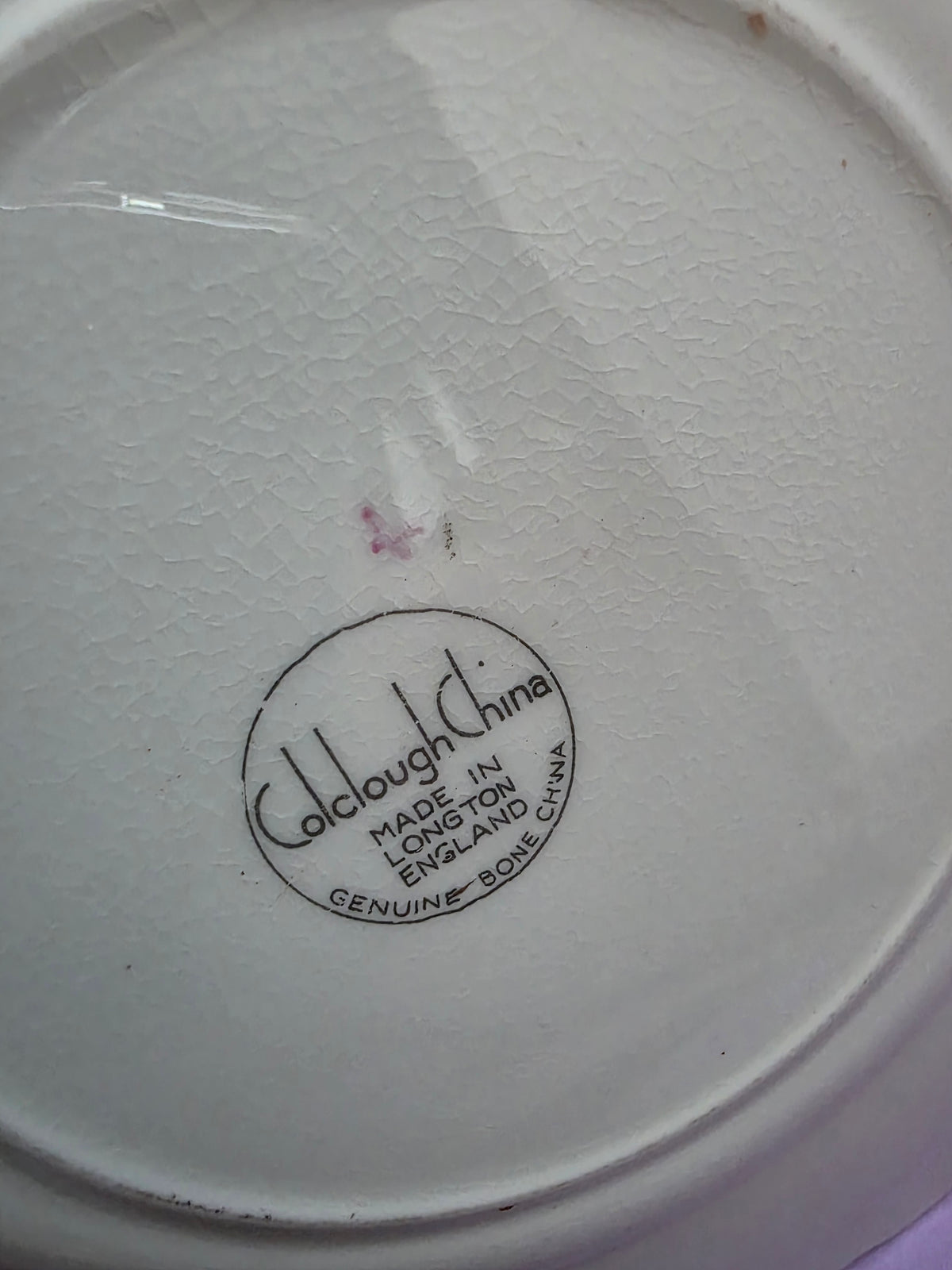 Vintage Colclough Floral Bone China Cake Plate | c. 1930
