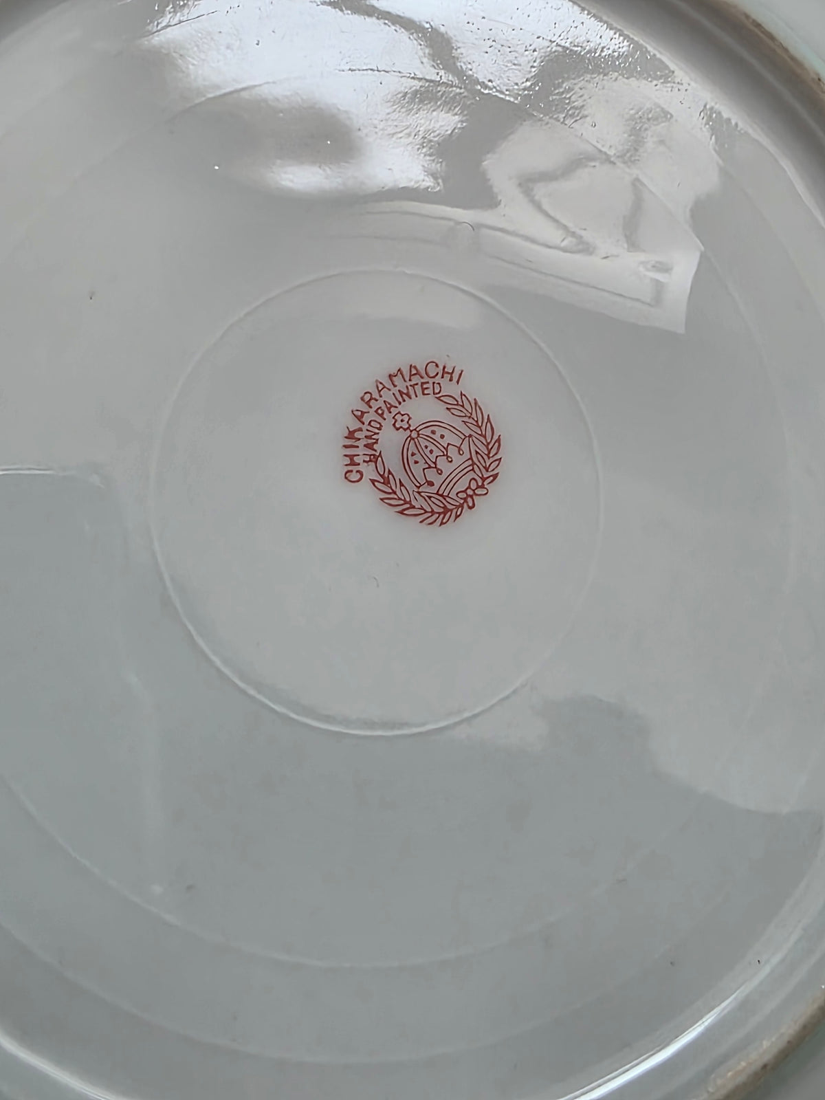 Vintage Chikaramachi Floral Breakfast Plates, Set of 6 | c. 1930