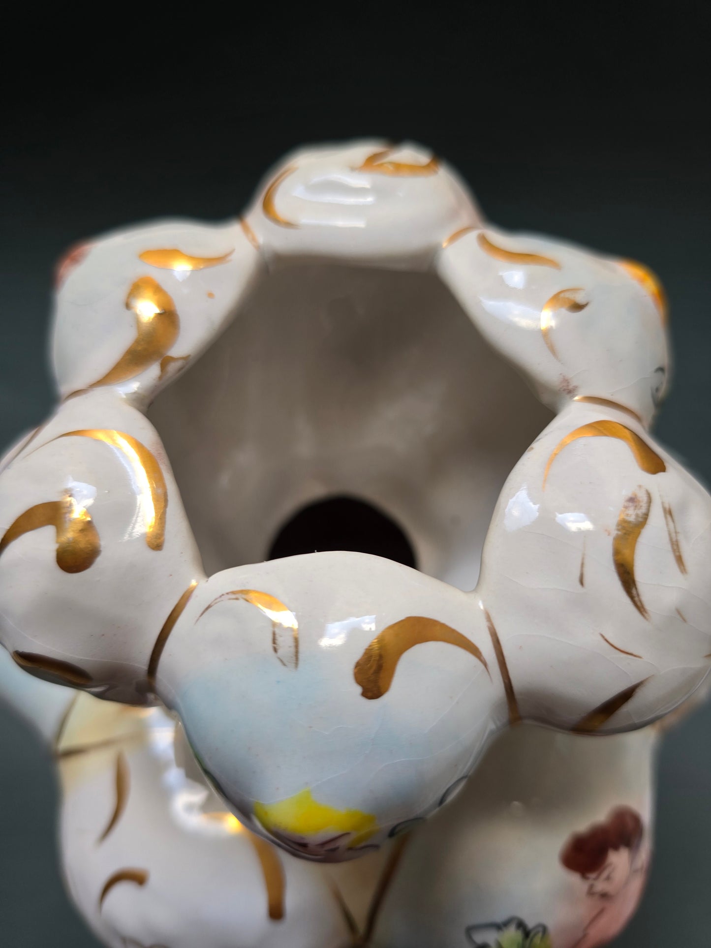Signed Capodimonte Bacchanalia Vase – Limited Edition 121/800