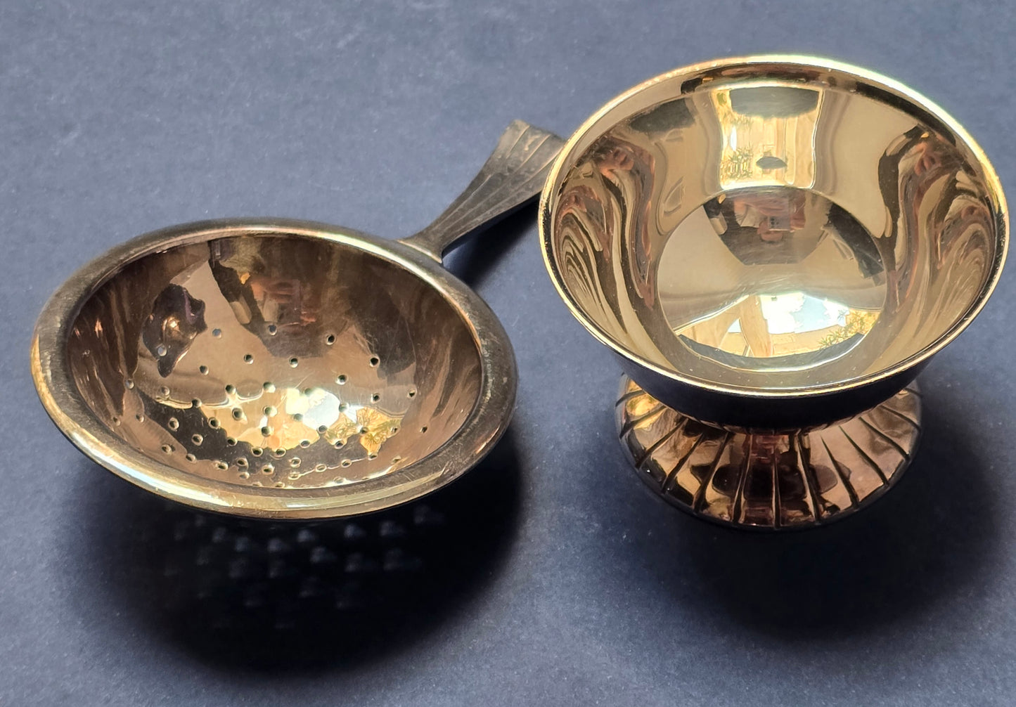 H. Hooijkaas Schoonhoven Silver-Plated Tea Set, Douwe Egberts, Paul Revere Style, c.1950s