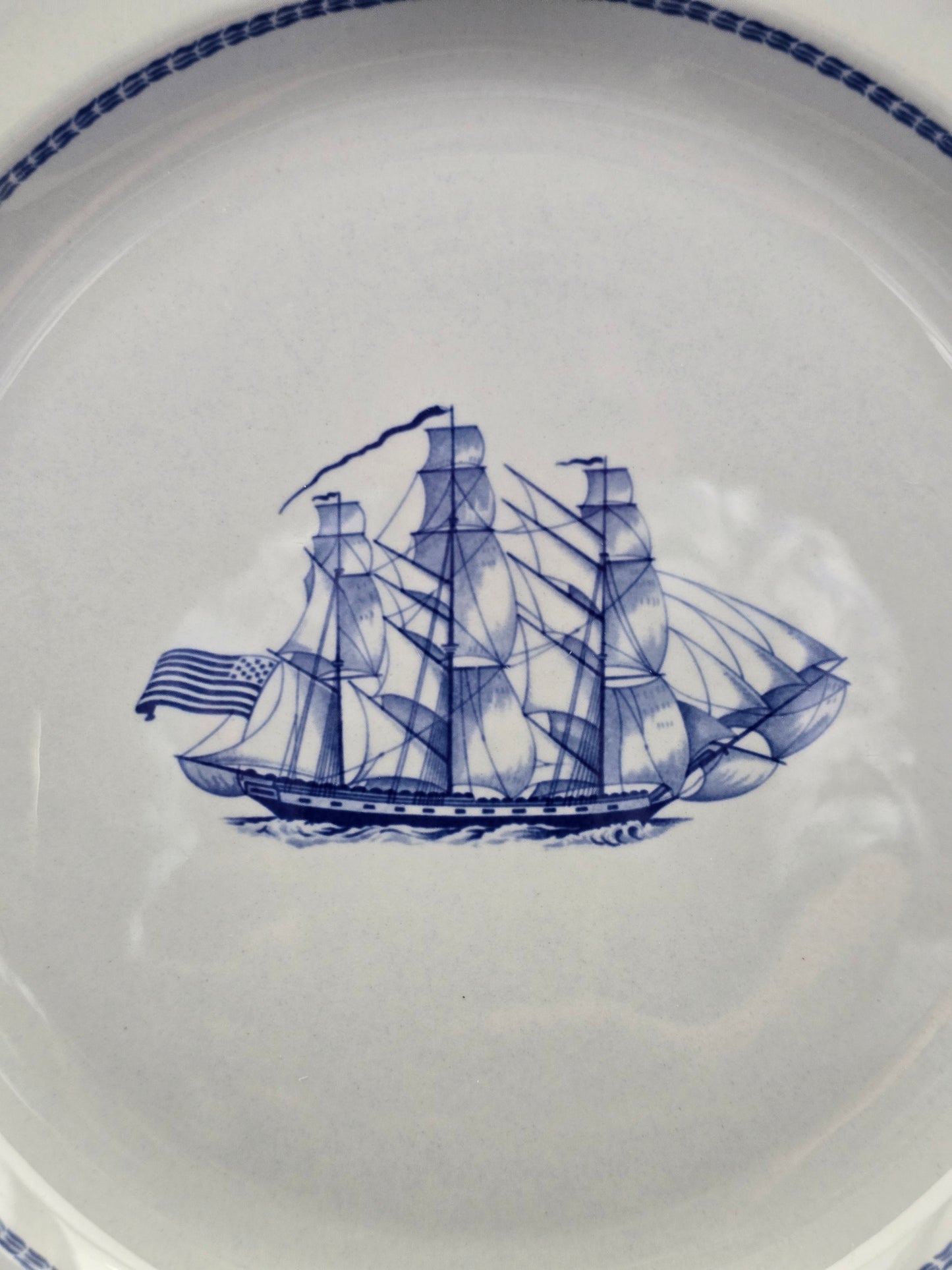 Spode Trade Winds ‘Ship Grand Turk’ Decorative Wall Plate – c.1960s, England