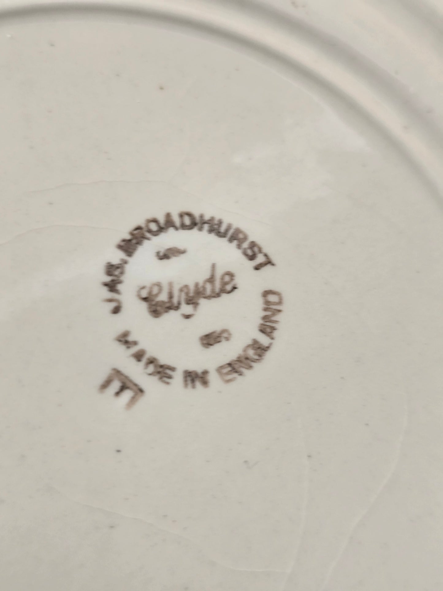 Jas. Broadhurst & Sons 'Clyde' Complete Tea Service for Six, Hand-Painted Floral, c.1930–1940