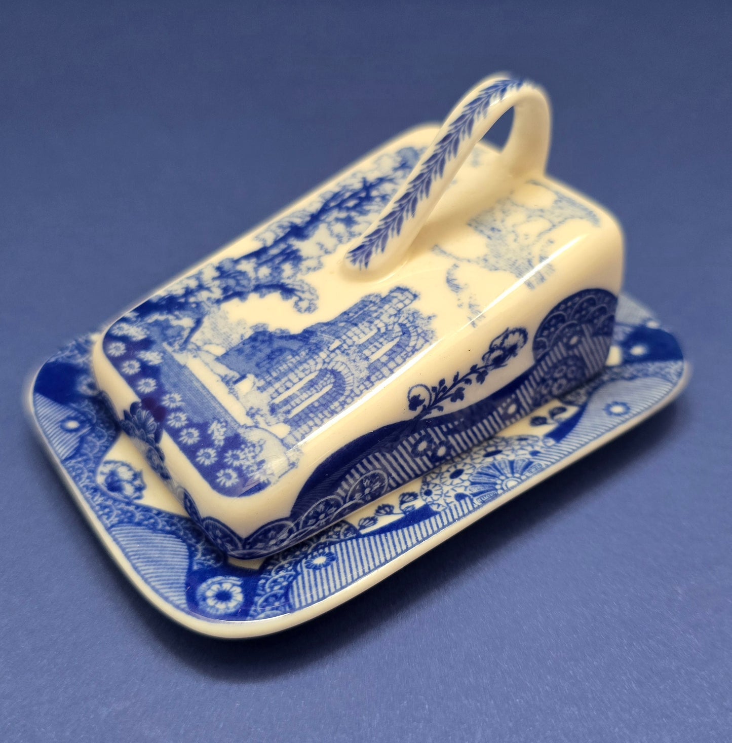 Tognana Blue Collection Butter Dish