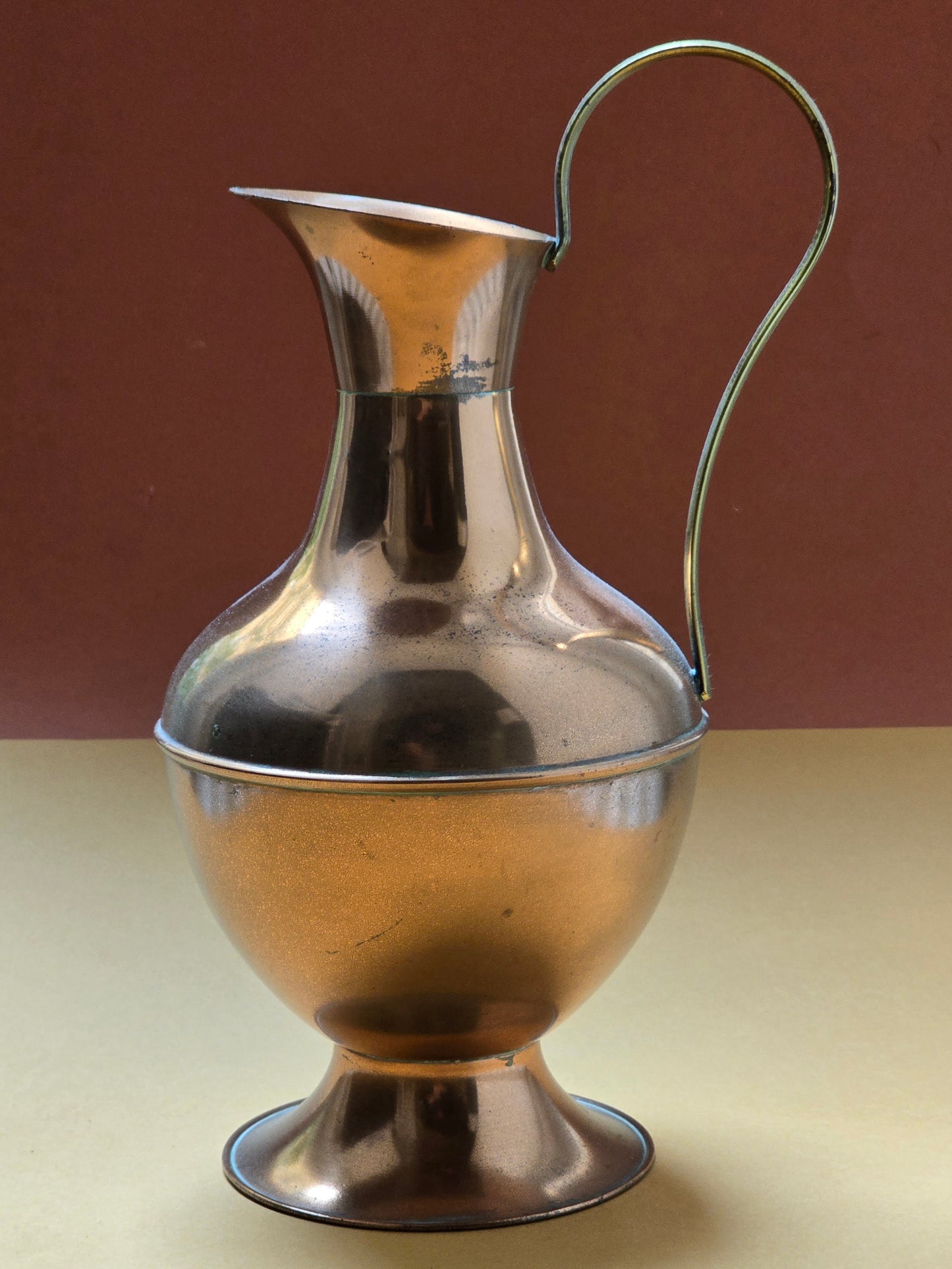 Joseph Sankey & Sons Arts & Crafts Copper Ewer, Bilston, c.1900–1915
