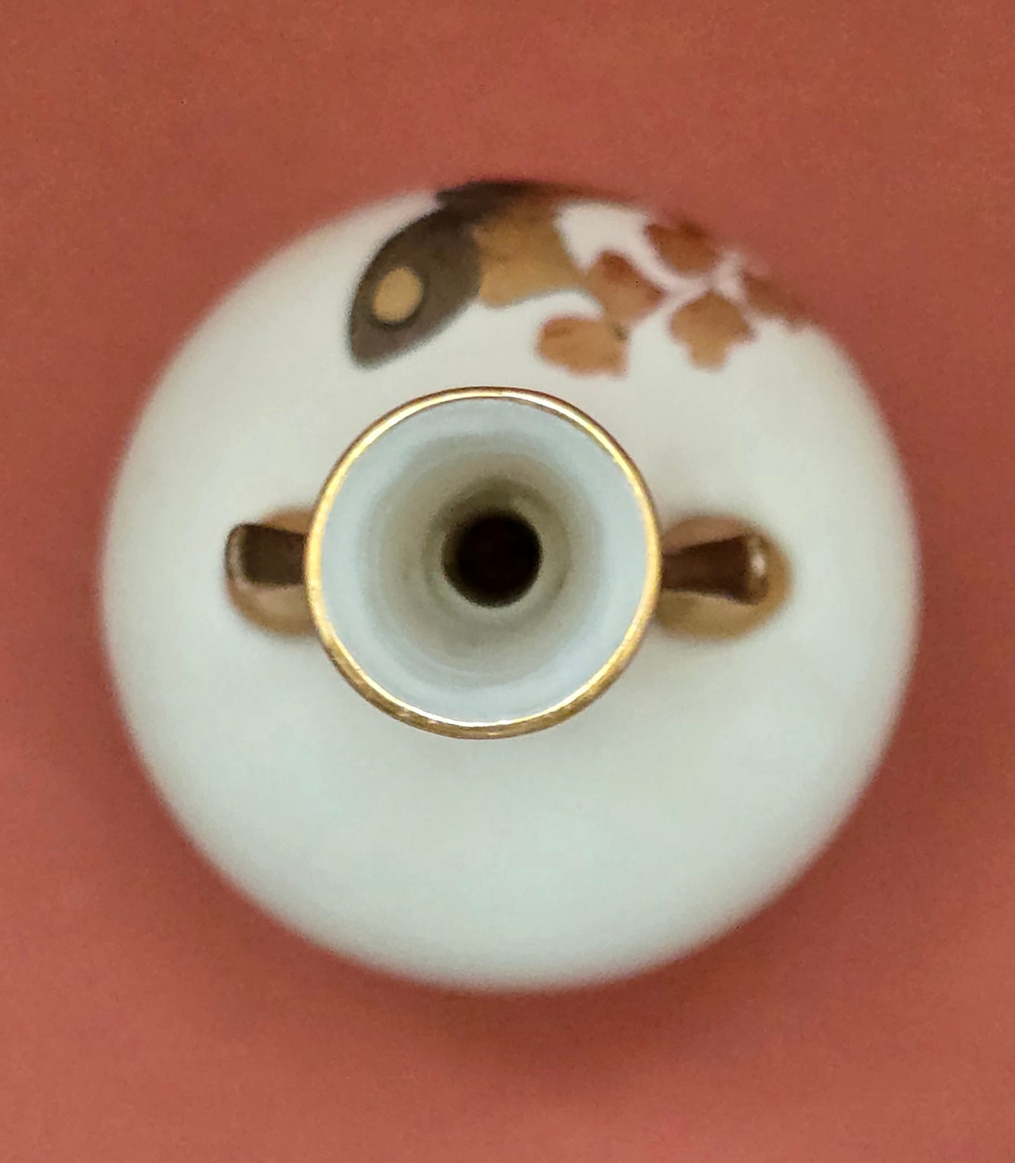 Royal Worcester Blush Ivory Butterfly Vase – circa 1900
