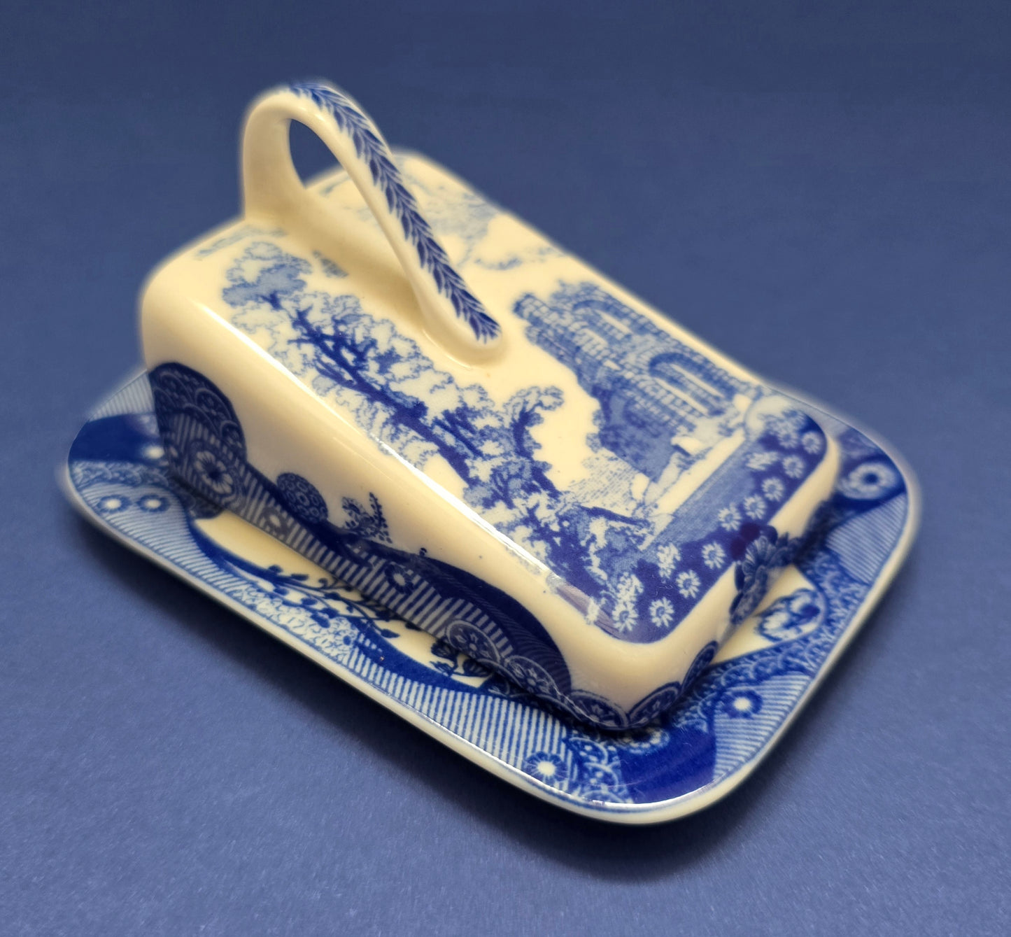 Tognana Blue Collection Butter Dish