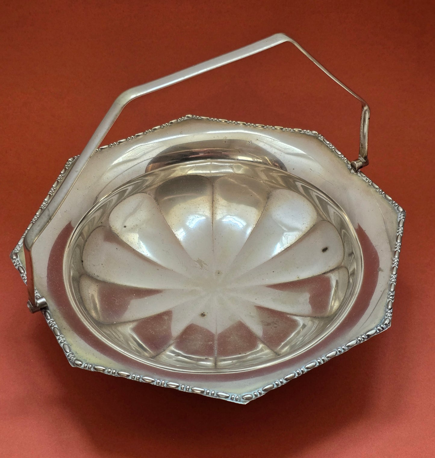 Art Deco Silver-Plated Basket | William Suckling Ltd. Birmingham | c.1930s