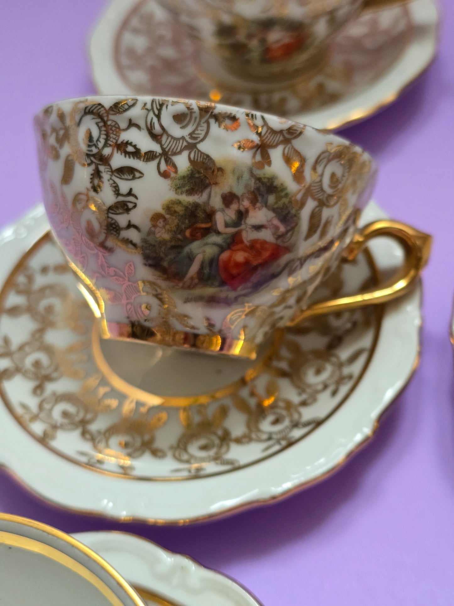 Kahla Gold Vintage Tea Set – 1970s Germany