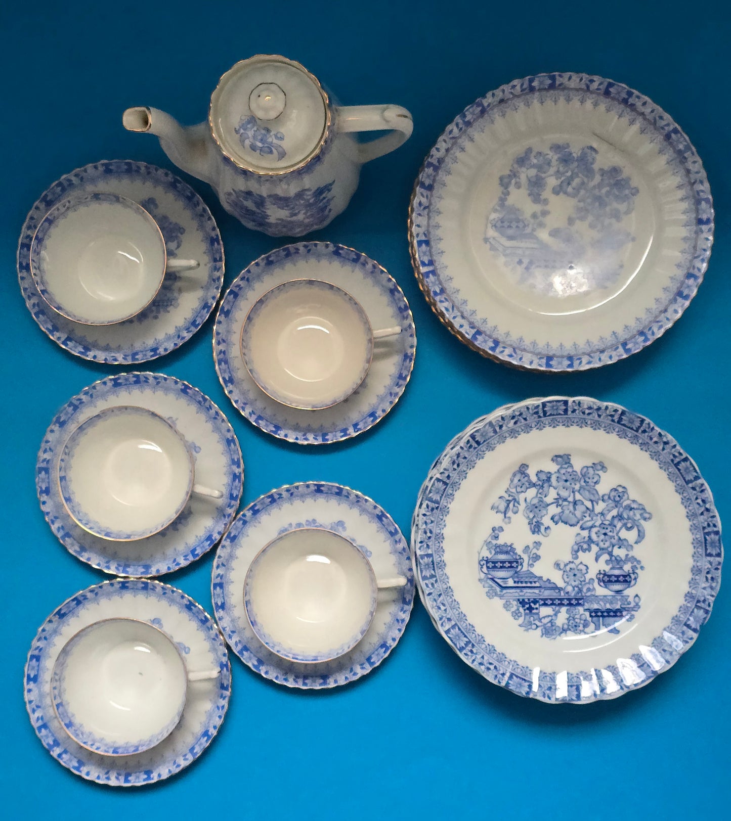Chinablau German Porcelain Tableware – 1930s Bavaria