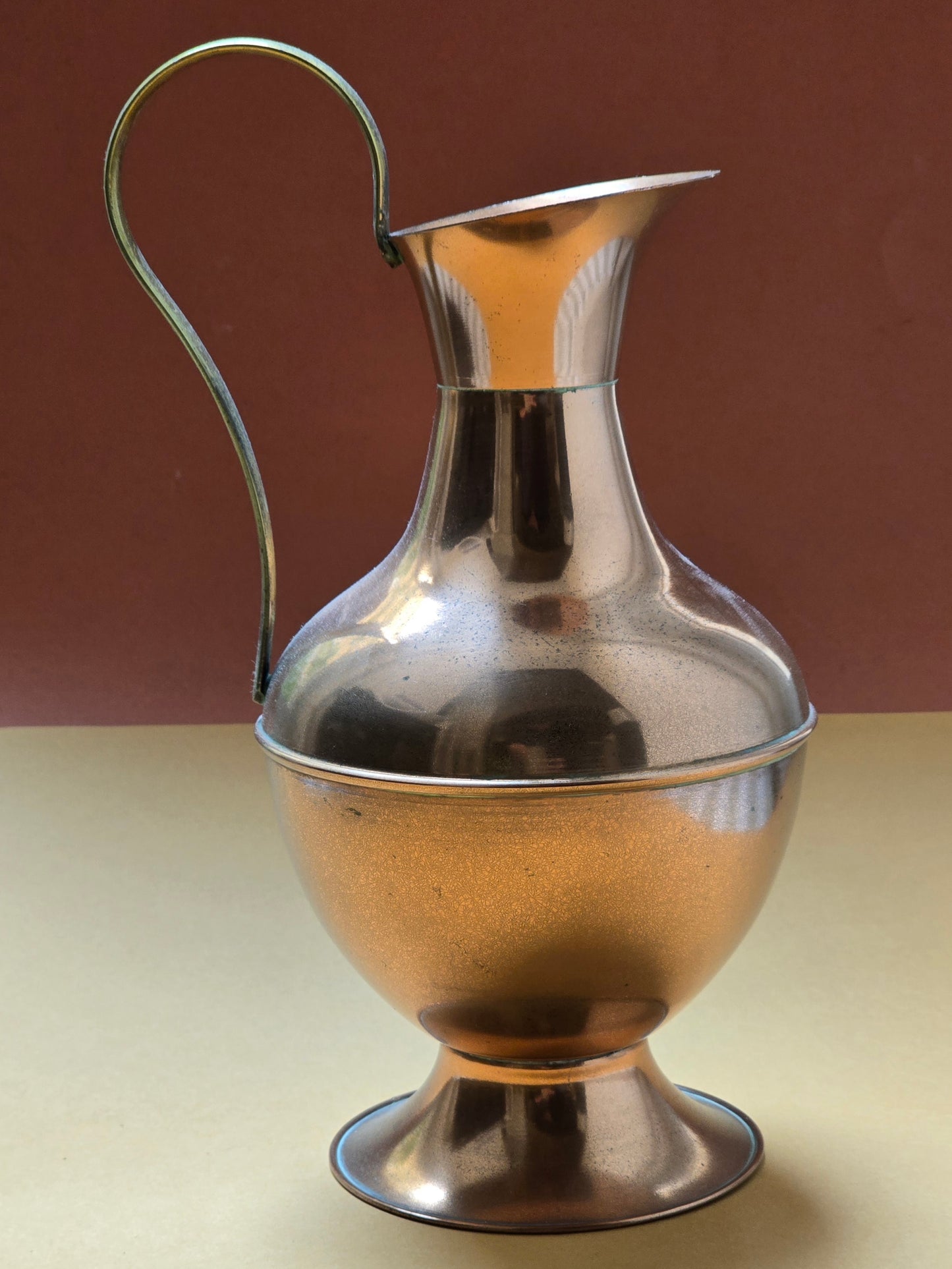 Joseph Sankey & Sons Arts & Crafts Copper Ewer, Bilston, c.1900–1915