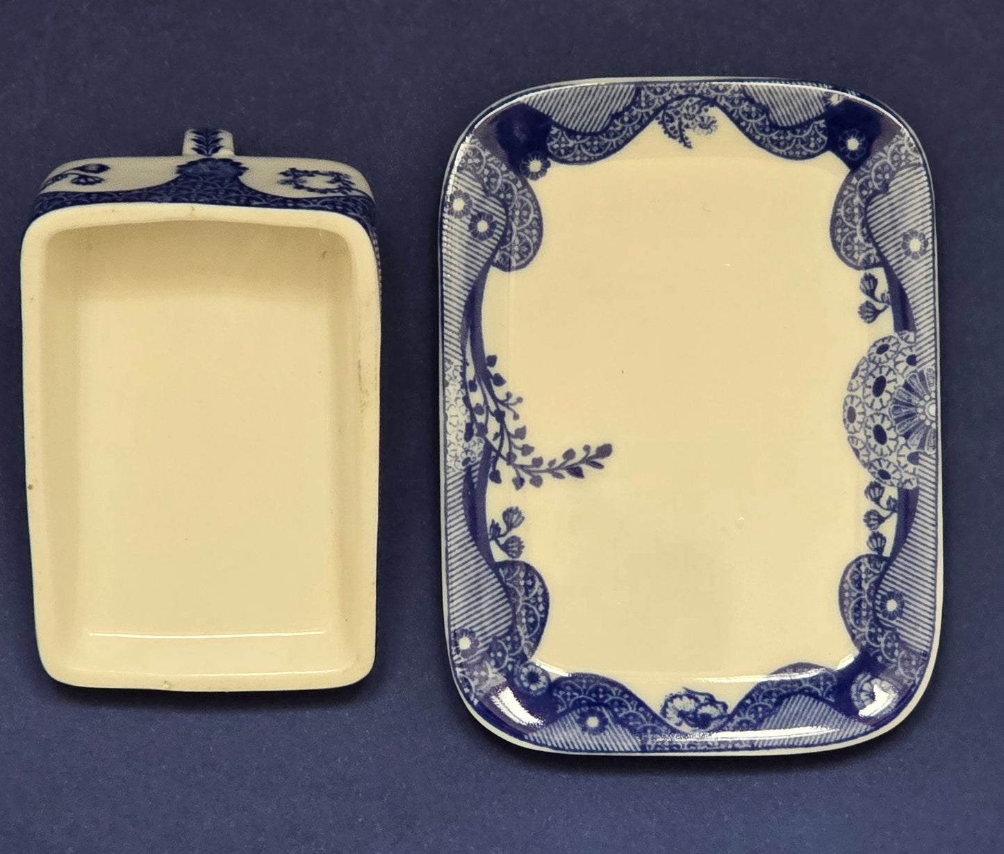 Tognana Blue Collection Butter Dish