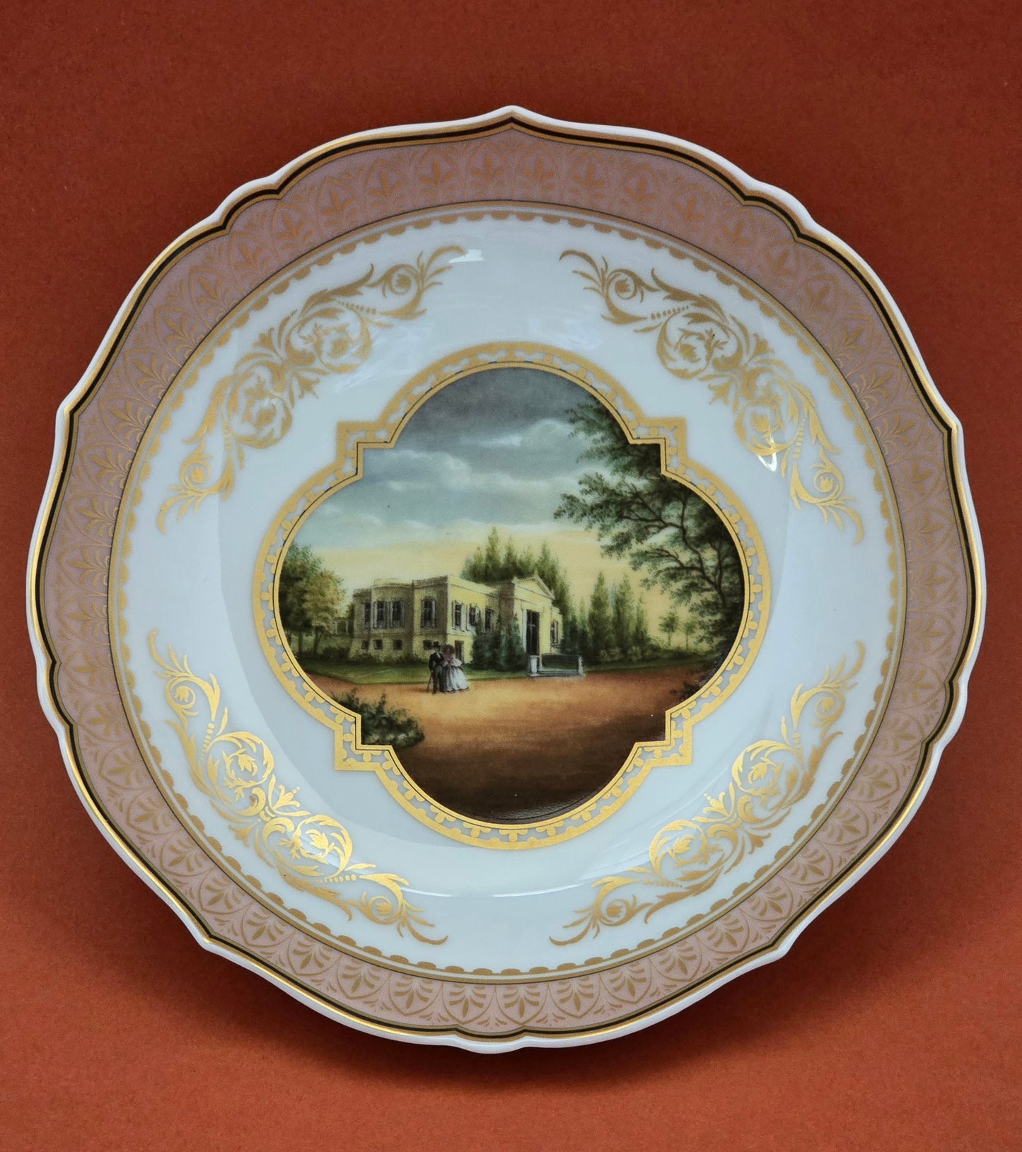 Kaiser Porcelain Belvedere Decorative Bowl – Design K. Nossek