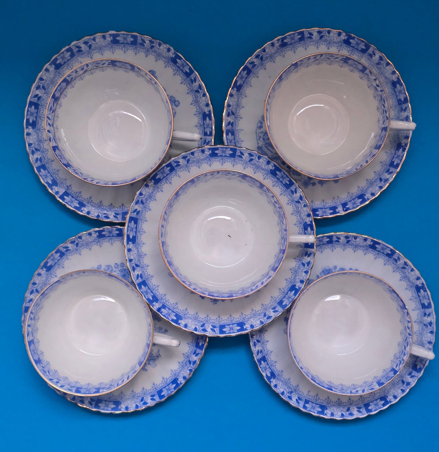 Chinablau German Porcelain Tableware – 1930s Bavaria