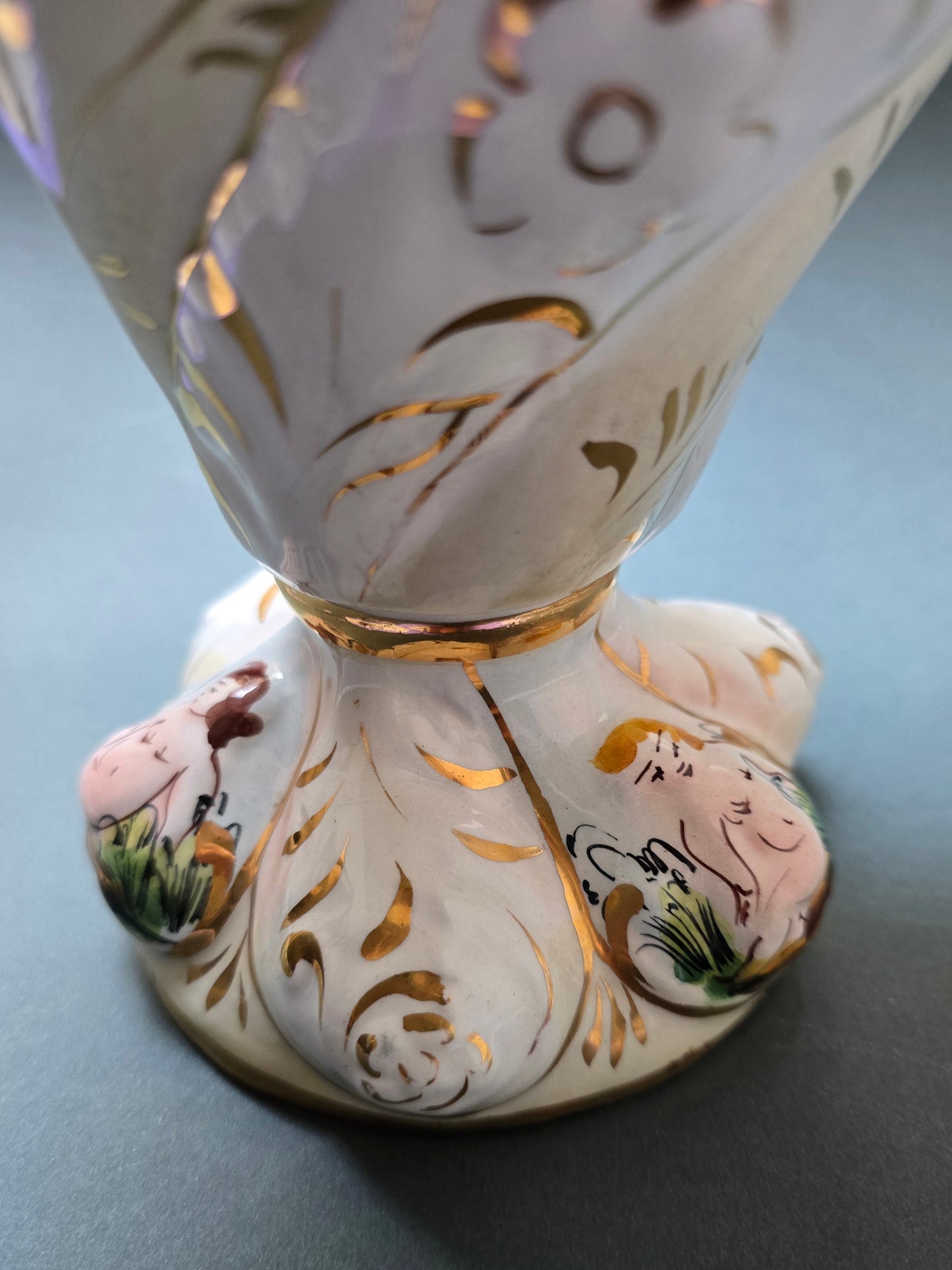 Signed Capodimonte Bacchanalia Vase – Limited Edition 121/800