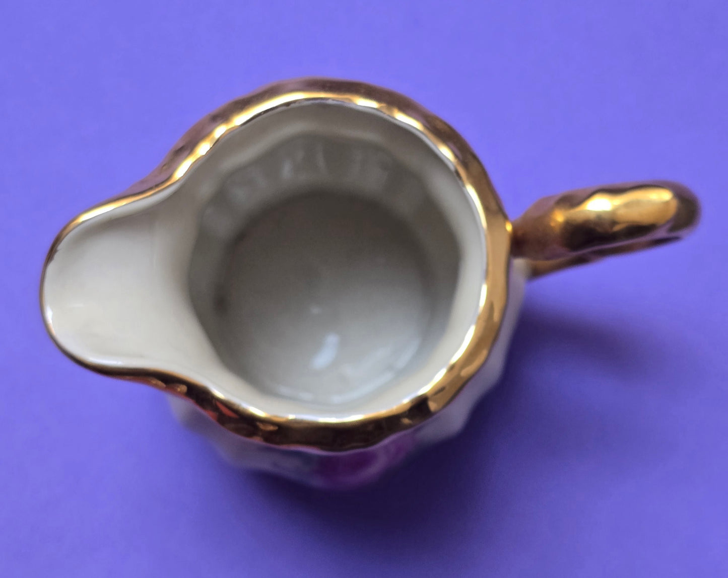 Bareuther Bavaria Tea Service for Two, Rose & Gold, c.1940s