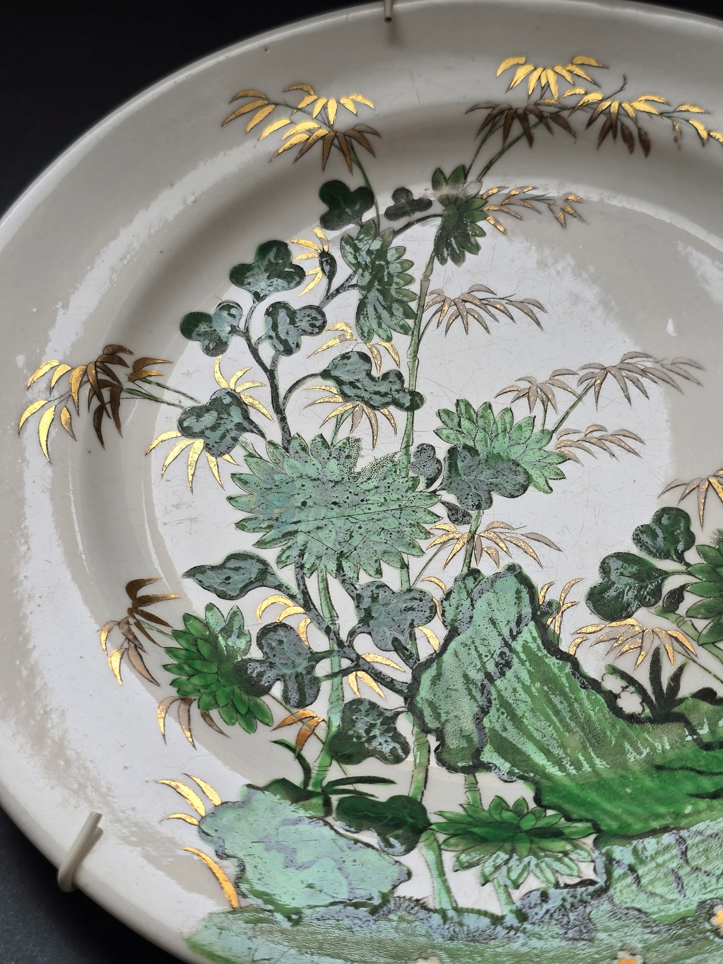 Spode Hand-Painted Chinoiserie Plate – Series 1653, c.1810