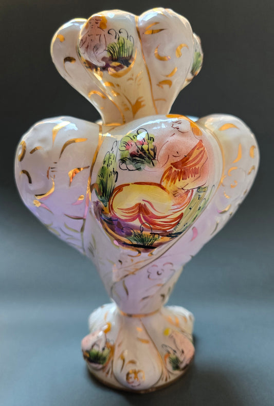 Signed Capodimonte Bacchanalia Vase – Limited Edition 121/800
