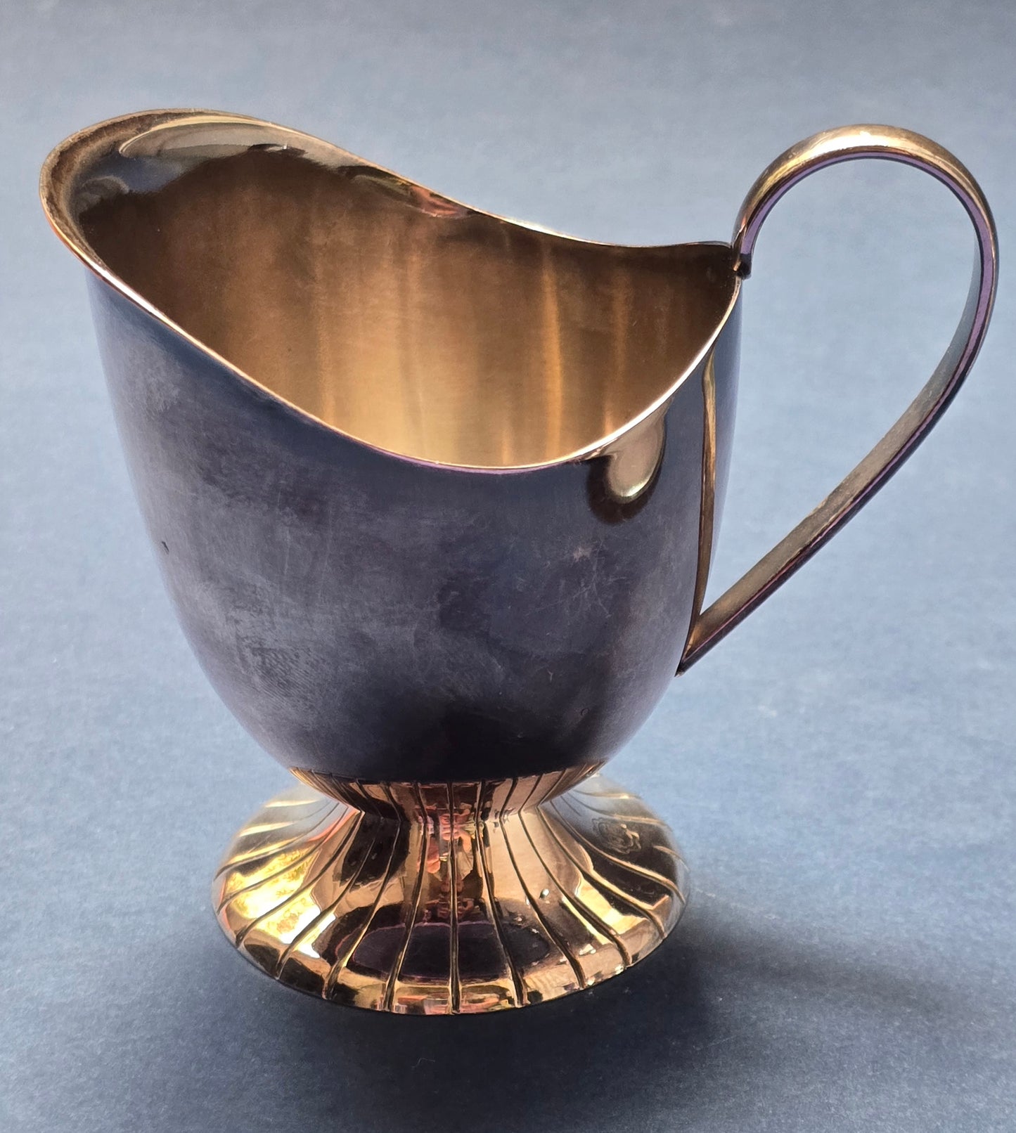 H. Hooijkaas Schoonhoven Silver-Plated Tea Set, Douwe Egberts, Paul Revere Style, c.1950s