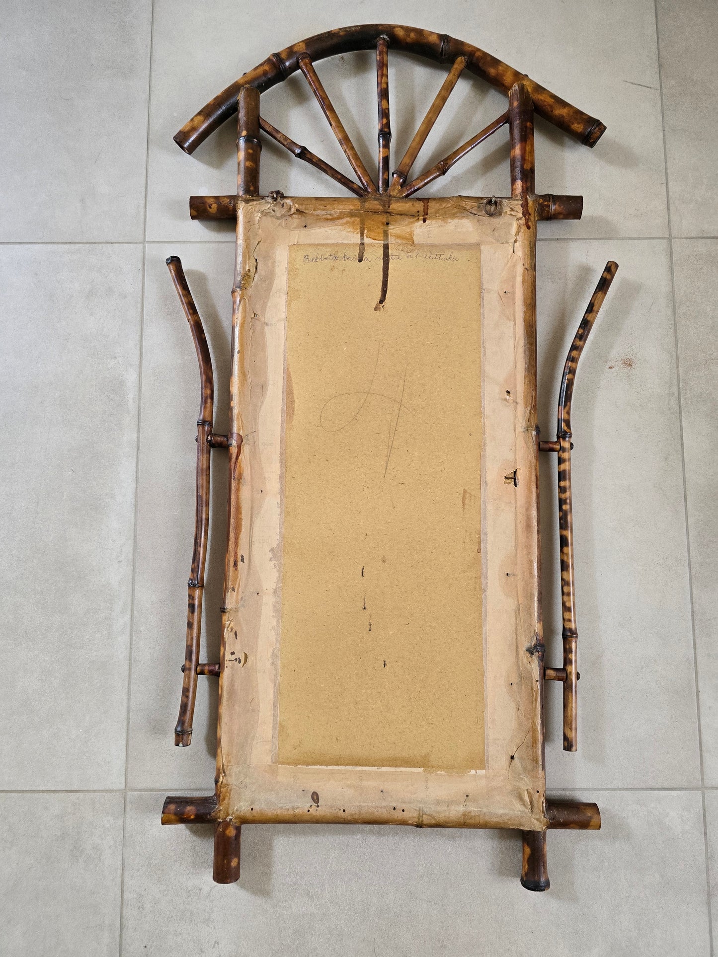 Set of 5 Victorian Sentimental Prints in Original Bamboo Japonisme Frames, c.1870–1890