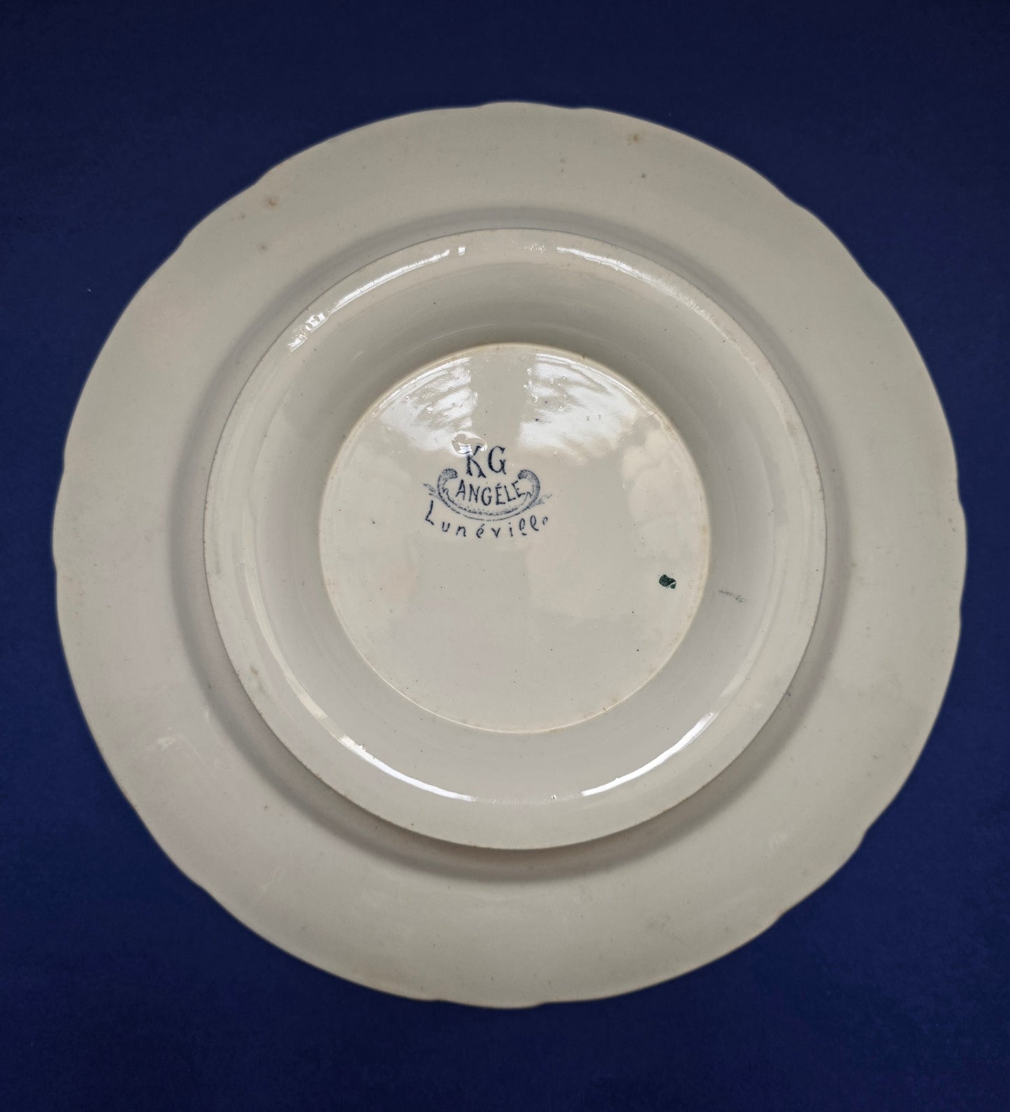 Keller & Guérin Angèle Antique Faience Tiered Cake Stand Set – c.1890, Lunéville