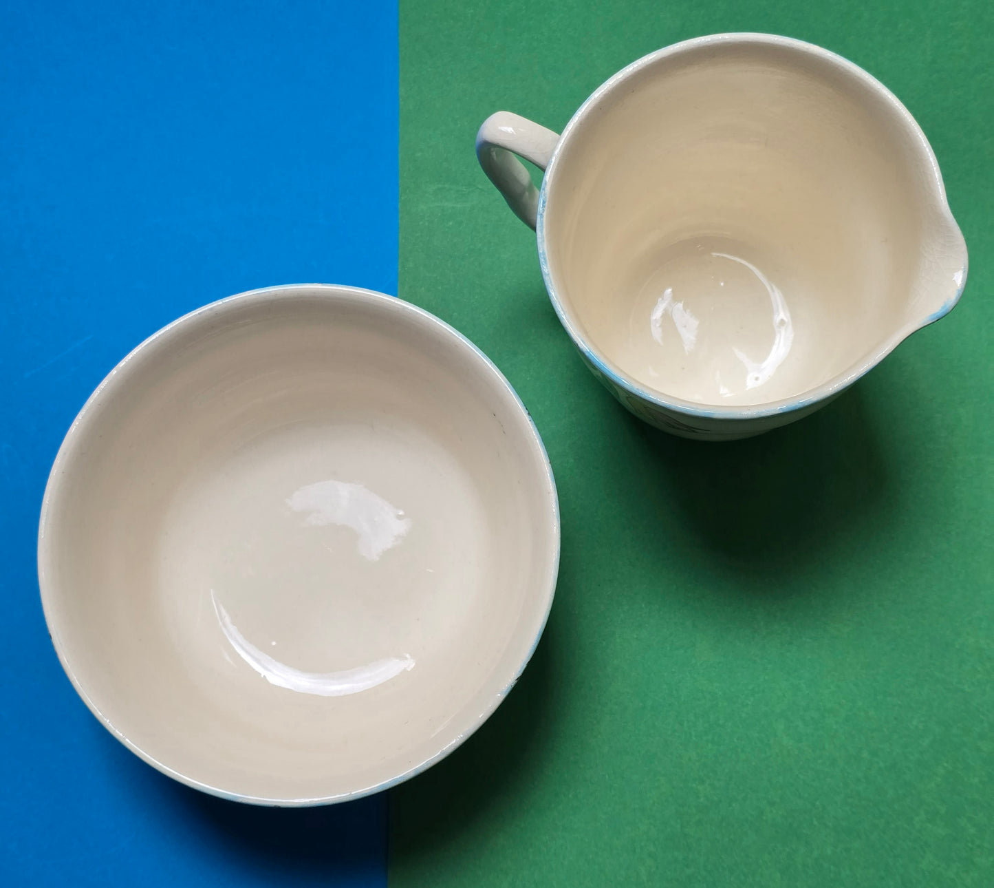 Jas. Broadhurst & Sons 'Kendal' Complete Tea Service for Six, Hand-Painted Campanula, c.1930–1940