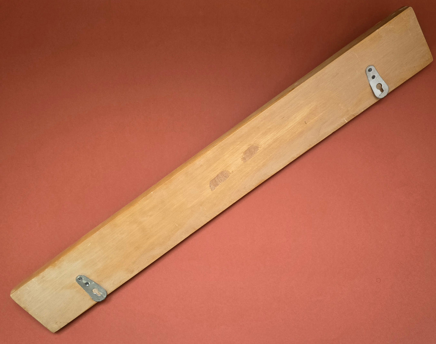 Czech Folk Art Bread Mould Board | Repurposed Wall Hook Rail | Prague | c.1940s–60s