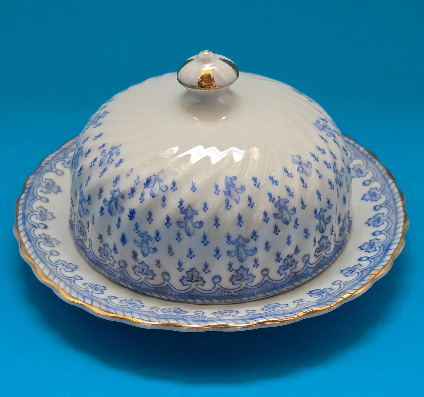 Oscar Schaller Porcelain Butter Dish – 1910s Germany