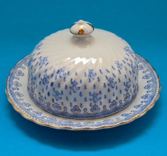 Oscar Schaller Porcelain Butter Dish – 1910s Germany