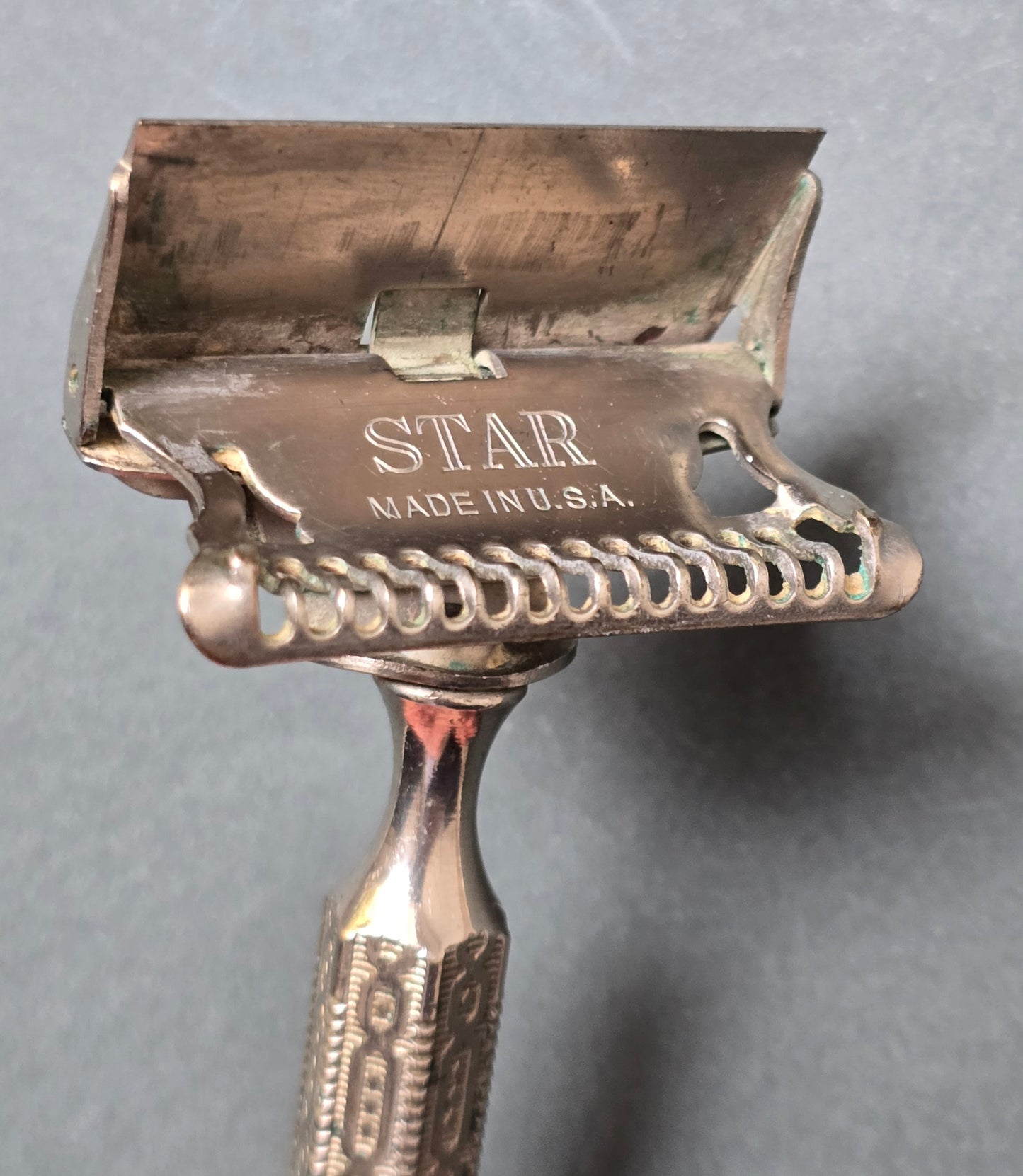 Star Safety Razor, Kampfe Bros., Made in U.S.A., c.1900–1920
