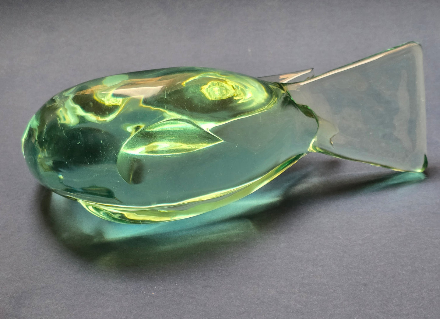 Large Murano Glass Dove Sculpture – Green, c.1970s