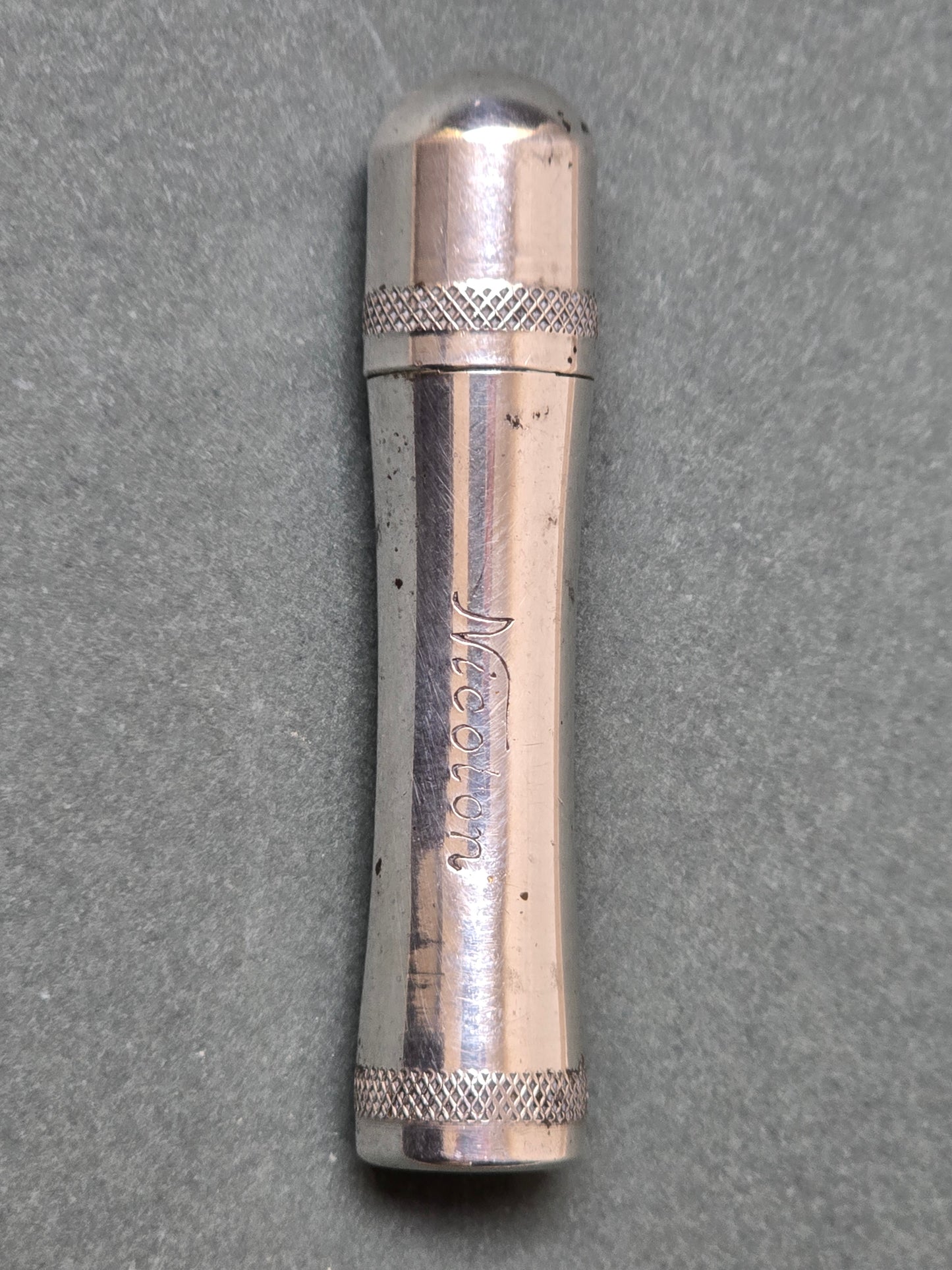 Nicolon Silver Pocket Inhaler, Swiss Patent, c.1920